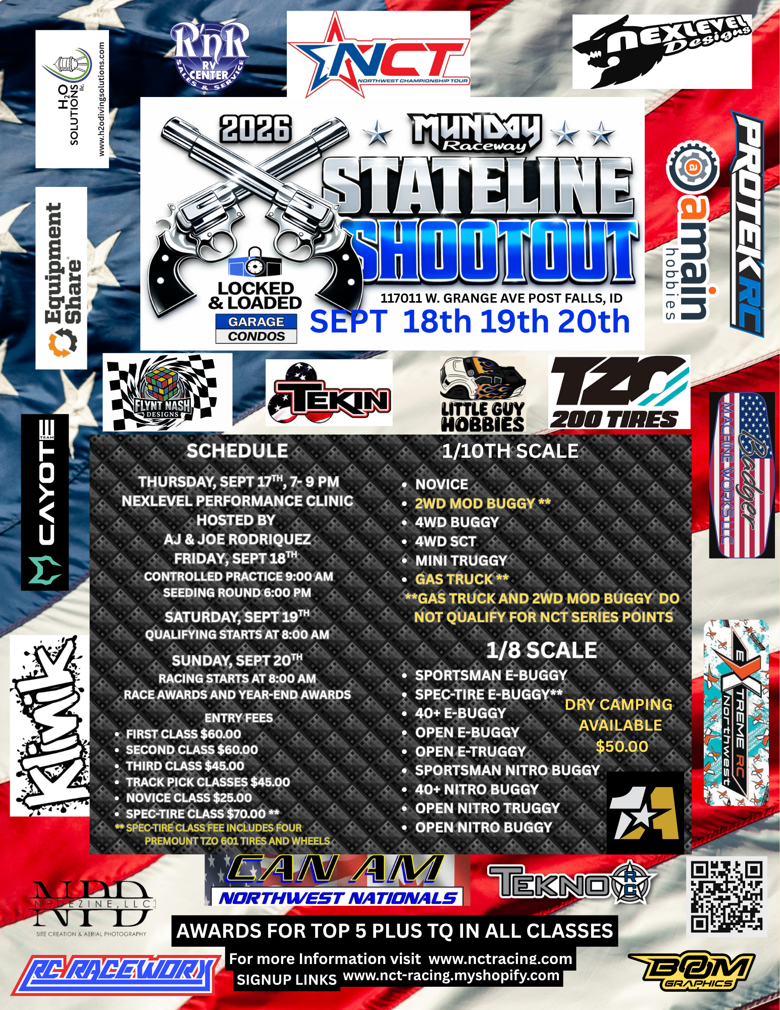 Race 6 - Munday’s RC - "Stateline Shootout” - SEPT 18-20
