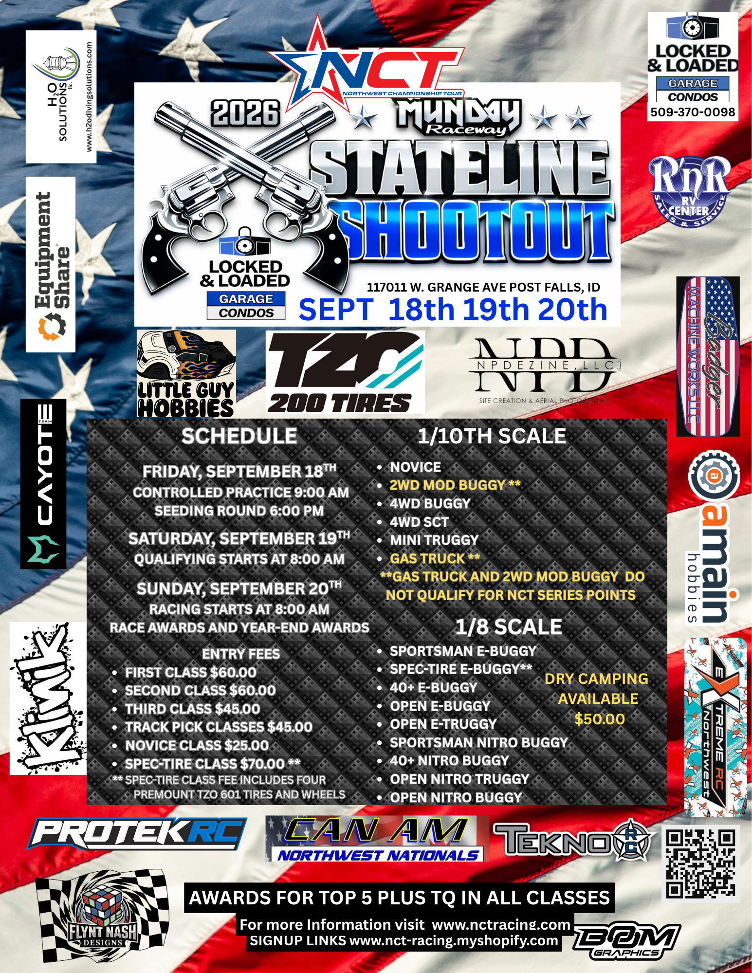 Race 6 - Munday’s RC - "Stateline Shootout” - SEPT 18-20