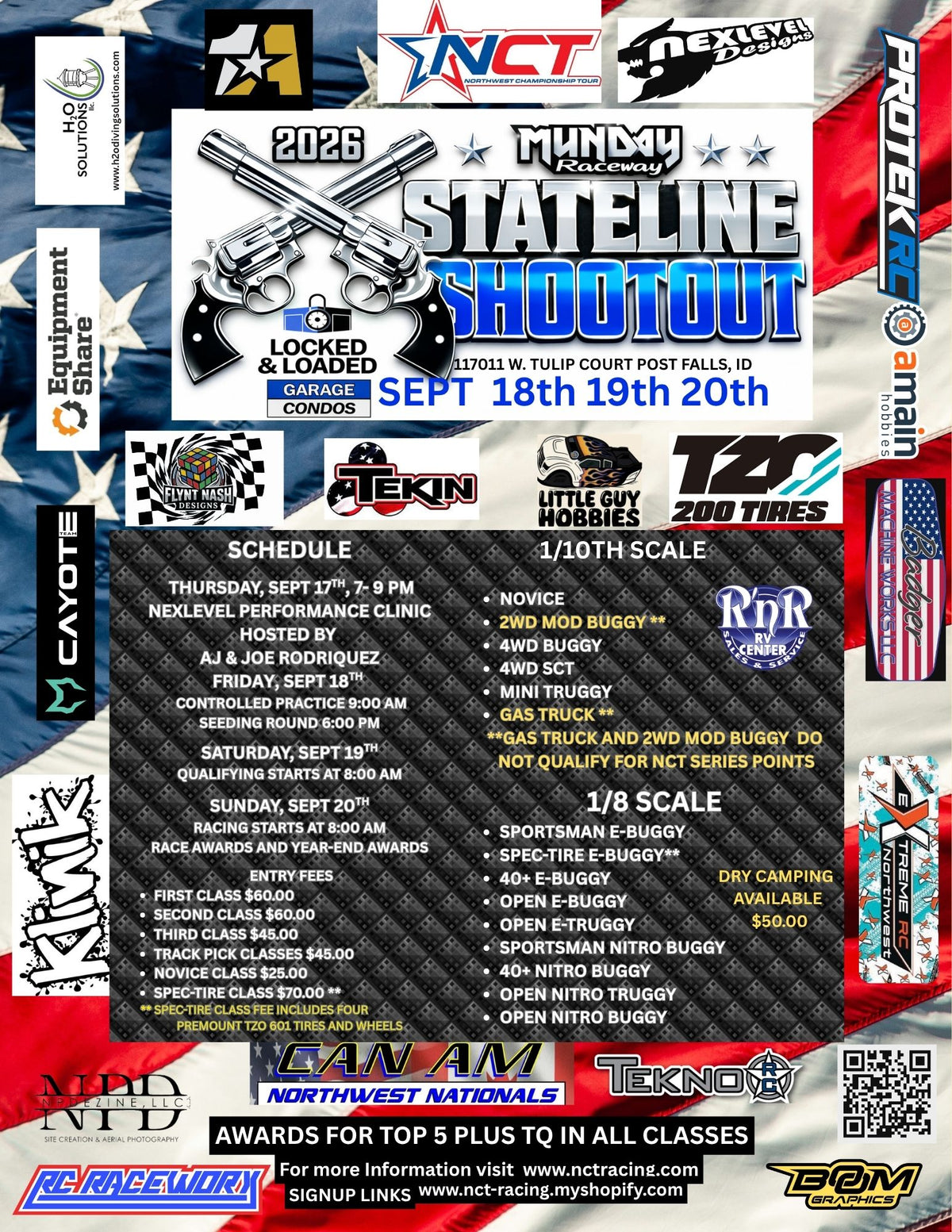 Race 6 - Munday’s RC - "Stateline Shootout” - SEPT 18-20